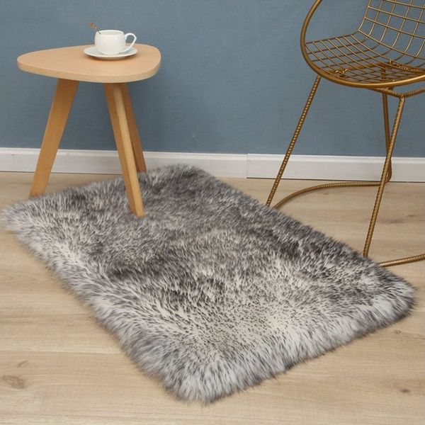 Rosnek Teppich Flauschig dick, rechteckig, weich warm, Boden Home Deko, Höhe: 60 mm