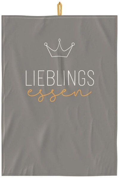 Geschirrtuch Abtrockentücher Küchenhandtuch la vida Lieblingsessen 385351 Bild 3