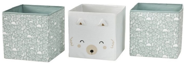 vertbaudet Aufbewahrungsbox 1014385001, 3er-Pack