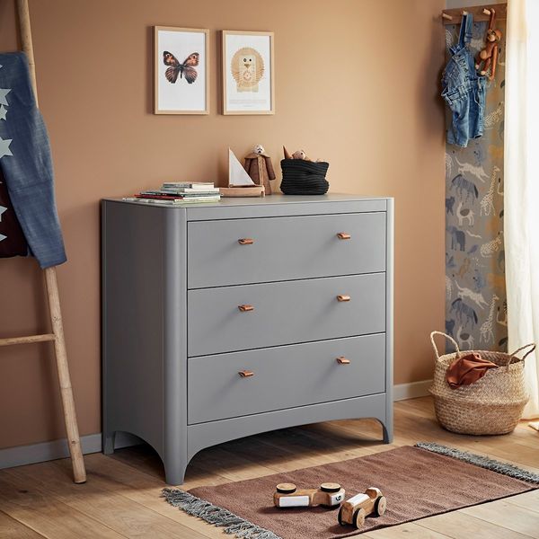 Leander Classic Kommode - Grau Grau - Material: MDF - Babypark. de