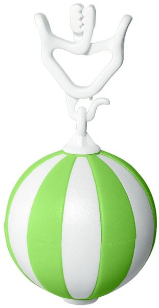 Hansi TT-Anhänger Kugel 4 STk. hellgrün/weiß extra schwer ca. 52 g
