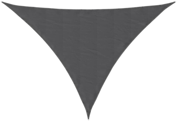 vidaXL Sonnensegel Oxford-Gewebe Dreieckig 3x4x5 m Anthrazit 135118