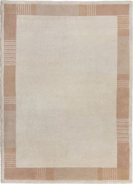 Steffensmeier Teppich Pokhara Bordüre, Rechteckig, Nepal Design