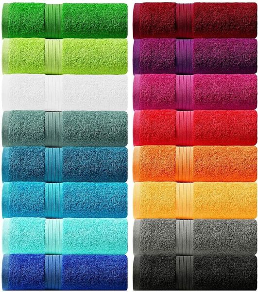 Lashuma Saunatuch Linz, Frottee (1-St), Grünes Liegetuch 70x200 cm Frottee
