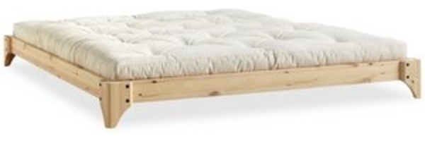 Futonbett Bett ELAN 140 x 200 Massivholzbett Gestell Kiefer natur, von Karup Bild 6