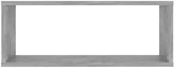 vidaXL Würfelregale 4 Stk. Betongrau 60x15x23 cm Holzwerkstoff 807146 Bild 5