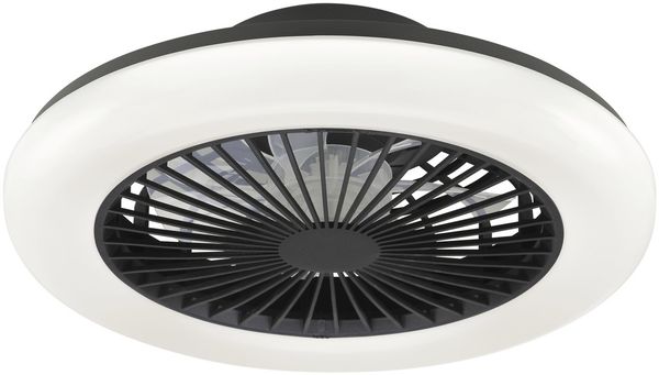 Brilliant LED Deckenleuchte Montero 20W Kunststoff schwarz warmweiß-kaltweiß Bild 3
