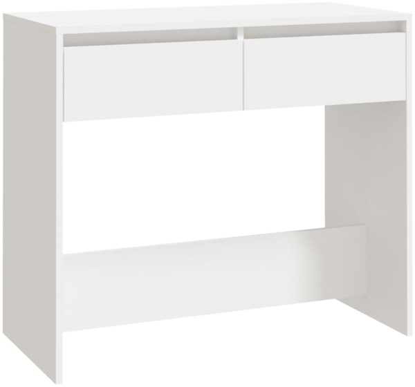 vidaXL Konsolentisch Weiß 89x41x76,5 cm Holzwerkstoff 809566