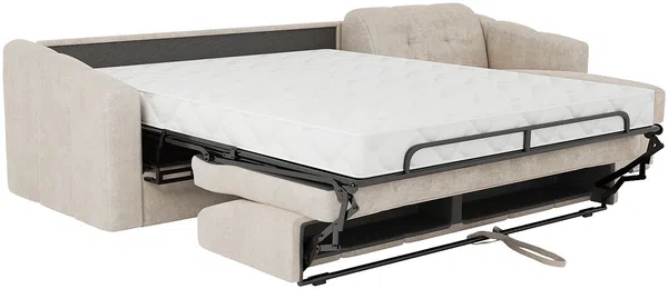 Vente-unique - DARIELO Sofa Stoff Beige - B 223 cm152 cm x H 93 cm x L 295 cm Bild 7