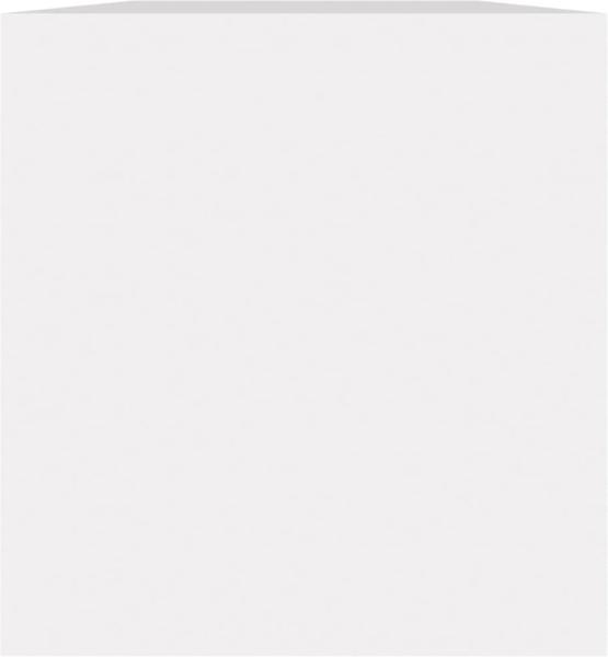 vidaXL Schallplatten-Aufbewahrungsbox, Holzwerkstoff, 71x34x36 cm, Weiß Bild 3