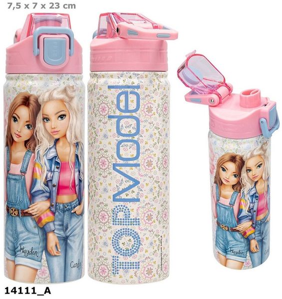 Depesche Trinkflasche TOPModel Trinkflasche Edelstahl FESTIVAL FUN 600 ml