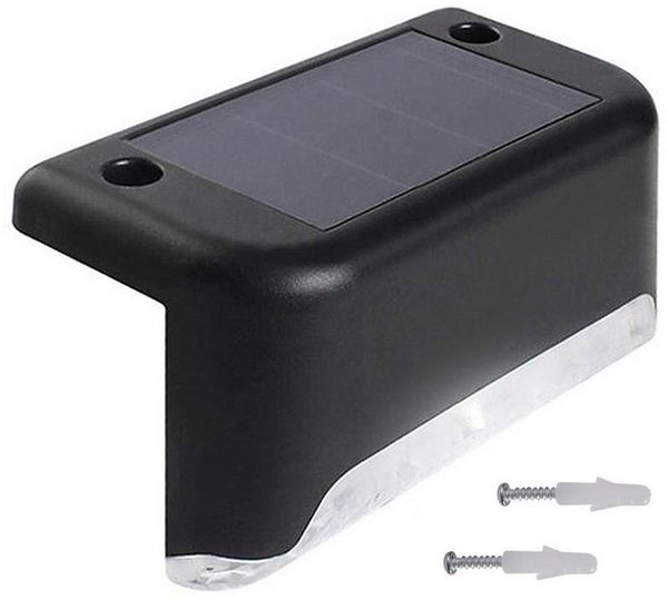Maclean LED Solarleuchte MCE319, neutralweiß, Solar LED Lampe für Terrasse Treppe Zaun