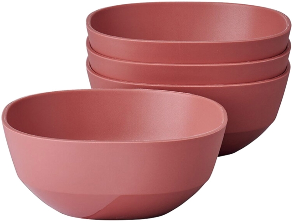 Mepal SILUETA Schale 250 ml 4er Set Vivid Mauve