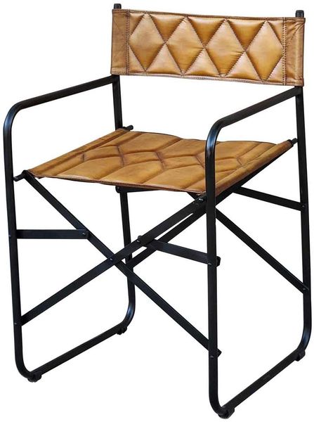 Leder Regiestuhl Riccardo Cognac