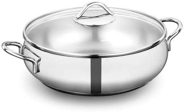 Korkmaz Tombik Kochtopf ø26 cm - 5 Liter - Für alle Herdarten inkl. Induktion