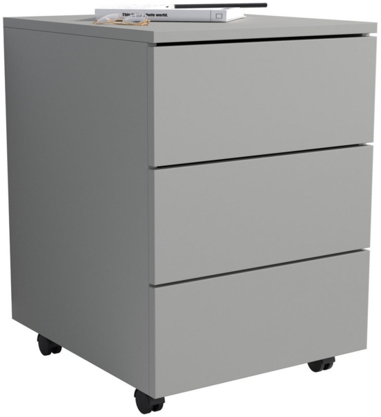 VCM Rollcontainer Dalosa 920391 Grau H. 55 x B. 39 x T. 45 cm