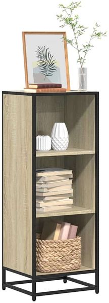 vidaXL Bücherregal Sonoma-Eiche 40x35x107,5 cm Holzwerkstoff 849110