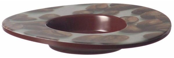 Leonardo Loop Untersetzer Kaffee, Untertasse für Espresso Tasse, Kunststoff, mehrfarbig, Ø 11 cm, 58168