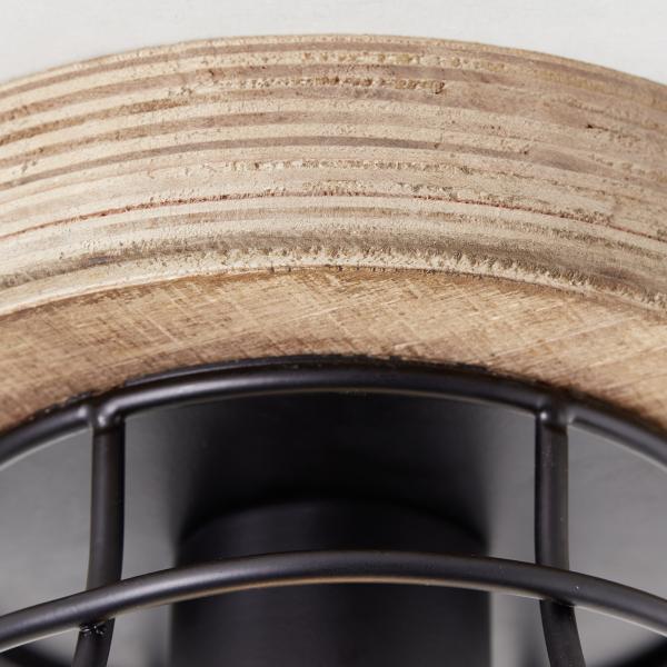 Brilliant AG Leuchten 99563-76 Avia Deckenleuche 30cm schwarz holz Bild 4