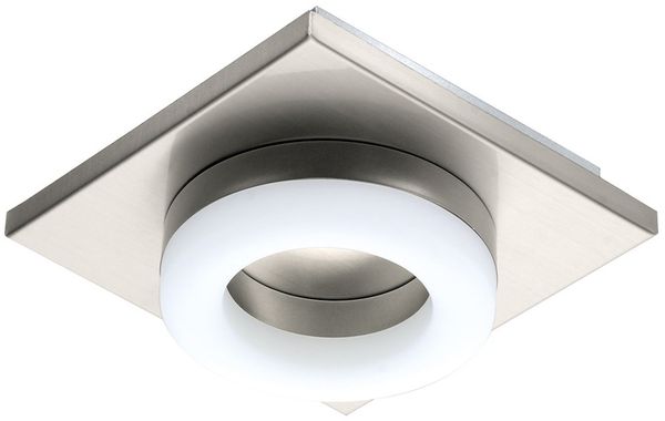 Eglo 32566 LED Deckenleuchte PALENA nickel-matt satiniert L:14,5cm B:14,5cm H:5,5cm
