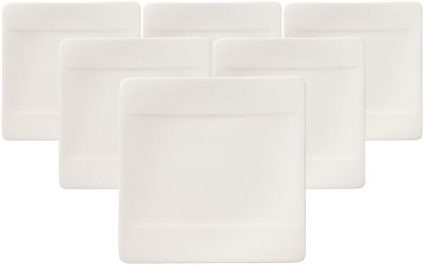 Villeroy & Boch Modern Grace Brotteller 16 x 16 cm 6er Set