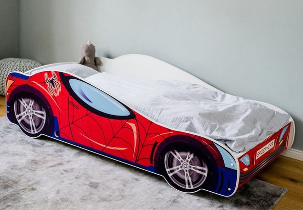 Kids Collective 'Spider' Autobett 80x160 mit Lattenrost