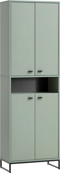 SCHILDMEYER Schuhschrank Schuhkommode Schuhablage Schrank Pistazie 60,2x185,5 cm