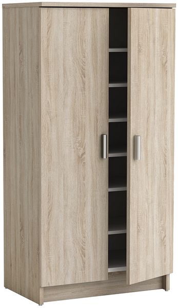 Schuhschrank >Elvira< in Sonoma-Eiche - 54.6x108.4x35.3cm (BxHxT)