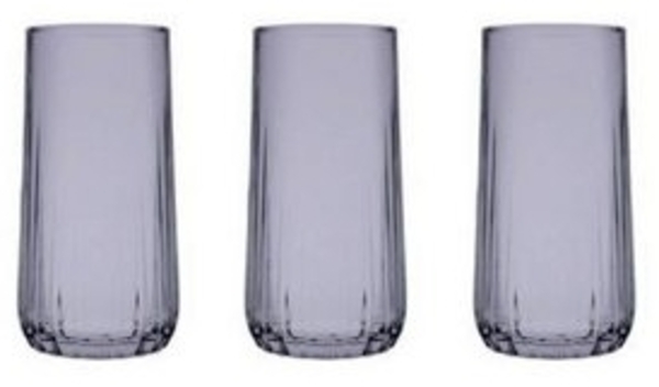 Pasabahce 420695 Nova Trinkglas Su Bardagi 3-teilig 360ML Grau Cocktailgläser Saftglas Bild 4