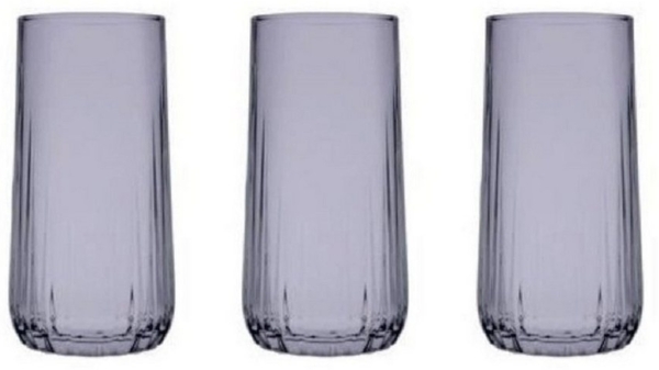 Pasabahce 420695 Nova Trinkglas Su Bardagi 3-teilig 360ML Grau Cocktailgläser Saftglas Bild 3