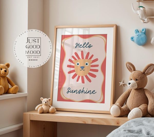 Poster Kinderzimmer Girl Power · Im Literally Just a Girl · Lustiger Spruch für Mädchenzimmer · Statement-Deko · Dekoprint ohne Rahmen - 15x20cm