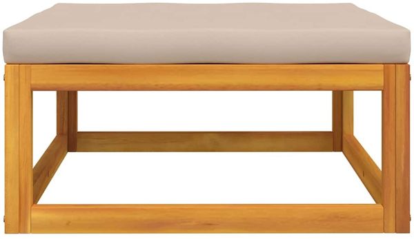 vidaXL 3-tlg. Garten-Lounge-Set mit Kissen Massivholz Akazie 360001 Bild 11