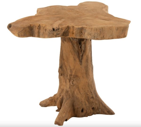 Beistelltisch Baum Teak Naturell