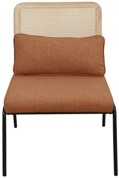 SVITA Loungesessel SVEA, Loungestuhl,Holzdesign,Ohne Armlehne,Abnehmbares Kissen,Braun