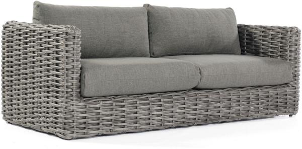 Sonnenpartner Loungesofa Sands Aluminium mit Polyrattan charcoal Lounge-Sofa