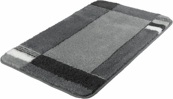 Kleine Wolke Badematte Padova, Höhe 20 mm, rutschhemmend beschichtet, fußbodenheizungsgeeignet, Kunstfaser, Badteppich, modernes Design, mit Bordüre, Kundenliebling Bild 5