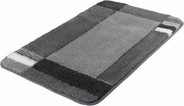 Kleine Wolke Badematte Padova, Höhe 20 mm, rutschhemmend beschichtet, fußbodenheizungsgeeignet, Kunstfaser, Badteppich, modernes Design, mit Bordüre, Kundenliebling Bild 4