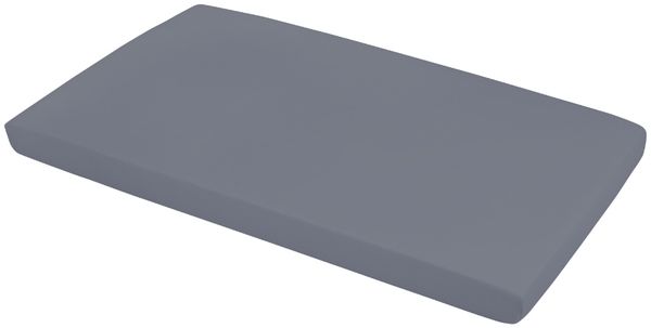 Spannbetttuch Wickeltisch, für Waldin Babybett 7in1 - Bettwäsche für Kinderbetten- Pflegeleichte, superweiche und strapazierfähige Baumwolle 1er Set, Graphit