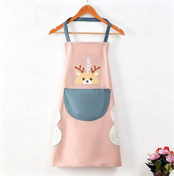 Agger Kochschürze Verstellbar, wasserabweisend, mit Taschen – Unisex Design für Küche
