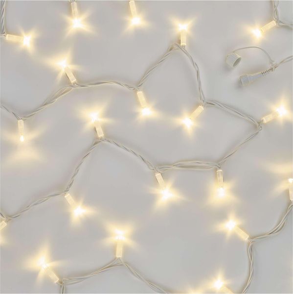 EMOS Connect System 5m Lichterkette Profi, robuste Weihnachtslichterkette mit 50 LEDs, Erweiterungsteil C (ohne Verbindungskabel und Adapter), IP44 für Innen und Außen, Warmweiße Lichtfarbe, schwarz