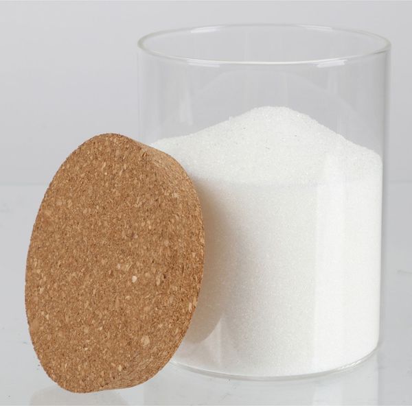 24x Vorratsglas 370ml mit Korkdeckel, zum Einmachen und Einwecken von Gurken, Vorratsgefäß, Frischhalten, Behälter zur Aufbewahrung, für Lebensmittel