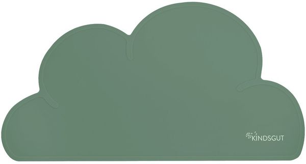 KINDSGUT Platzset Platzdeckchen Wolke, umweltfreundlich, Pistazie