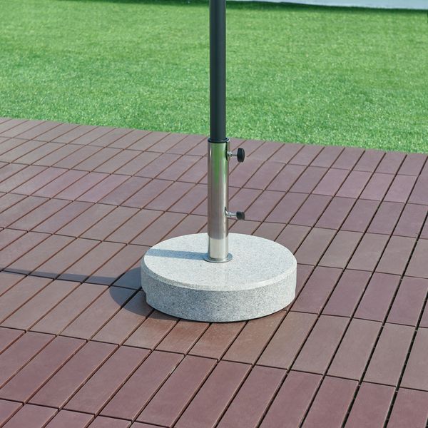 Sonnenschirmständer Bomba Granit Ø38x8,5cm [casa. pro]