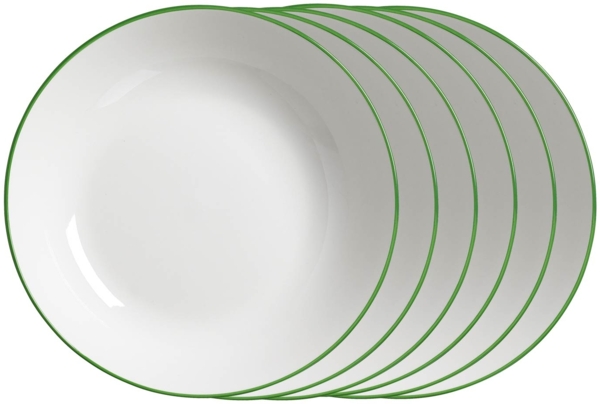Ritzenhoff & Breker Adela Suppenteller ø 20 cm 6er Set - grün