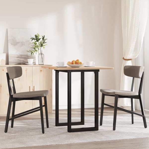 vidaXL Esstisch-Gestell in O-Form 60x50x73 cm Stahl 357881