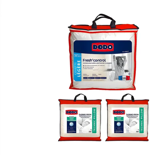 DODO - FRESH CONTROL Duvet Stoff Weiß - B 220 cm60 cm x H 5 cm x L 240 cm60 cm