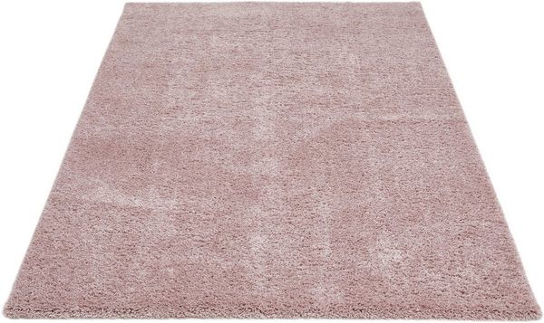 Andiamo Hochflor-Teppich Chicago, rechteckig, Höhe: 40 mm, Uni Farben, weich & kuschelig, ideal im Wohnzimmer & Schlafzimmer
