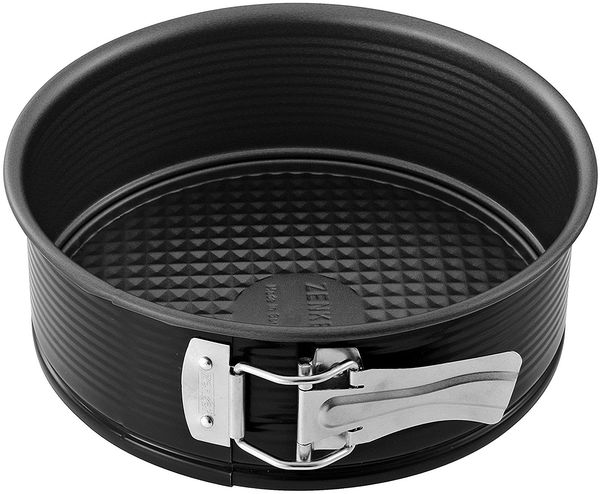 ZENKER Springform 20 cm mit Antihaftbeschichtung / Serie Black Metallic / Backform / Kuchenform