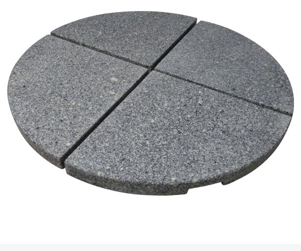 Pure Home & Garden Granitplatten "Stout" 4er Set, grau