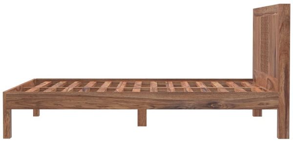 Bett Mira 160x200 aus indischem Sheesham-Massivholz Bild 3